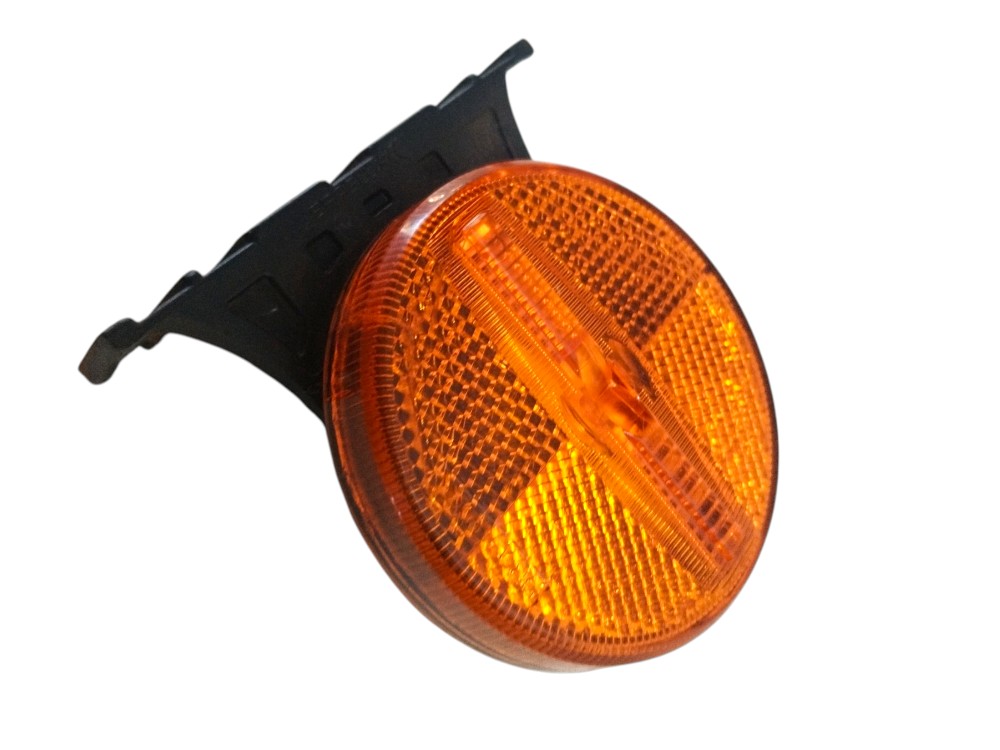 Refletor lanterna lateral liberato 12v/24v com suporte 2