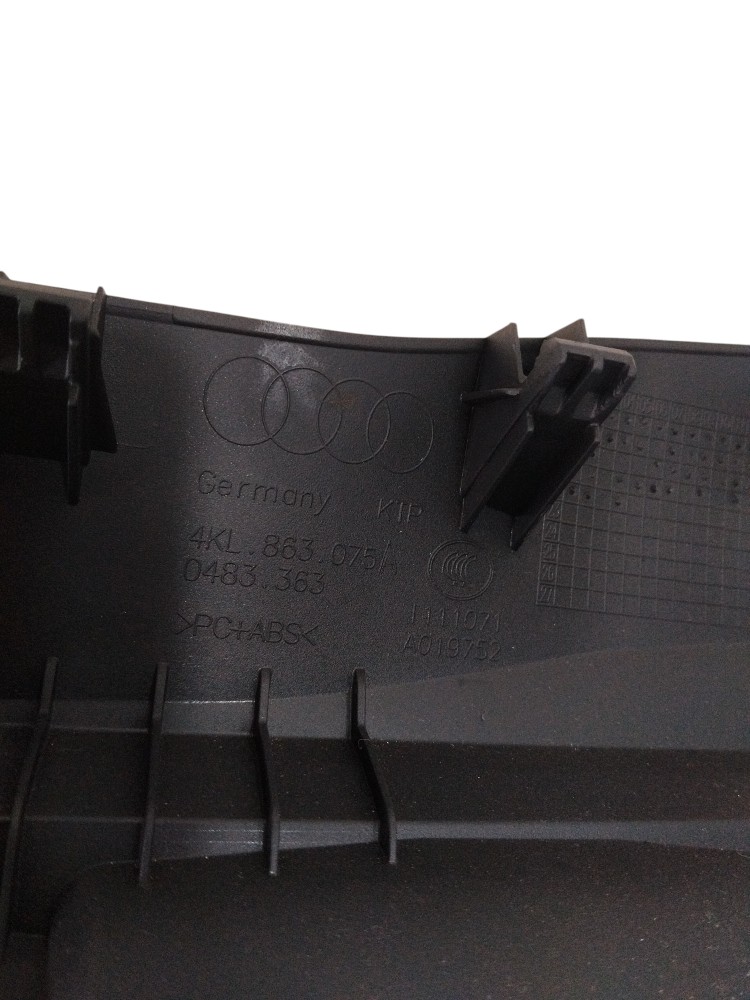 Acabamento moldura de painel caixa armazenamento Audi Etron 7