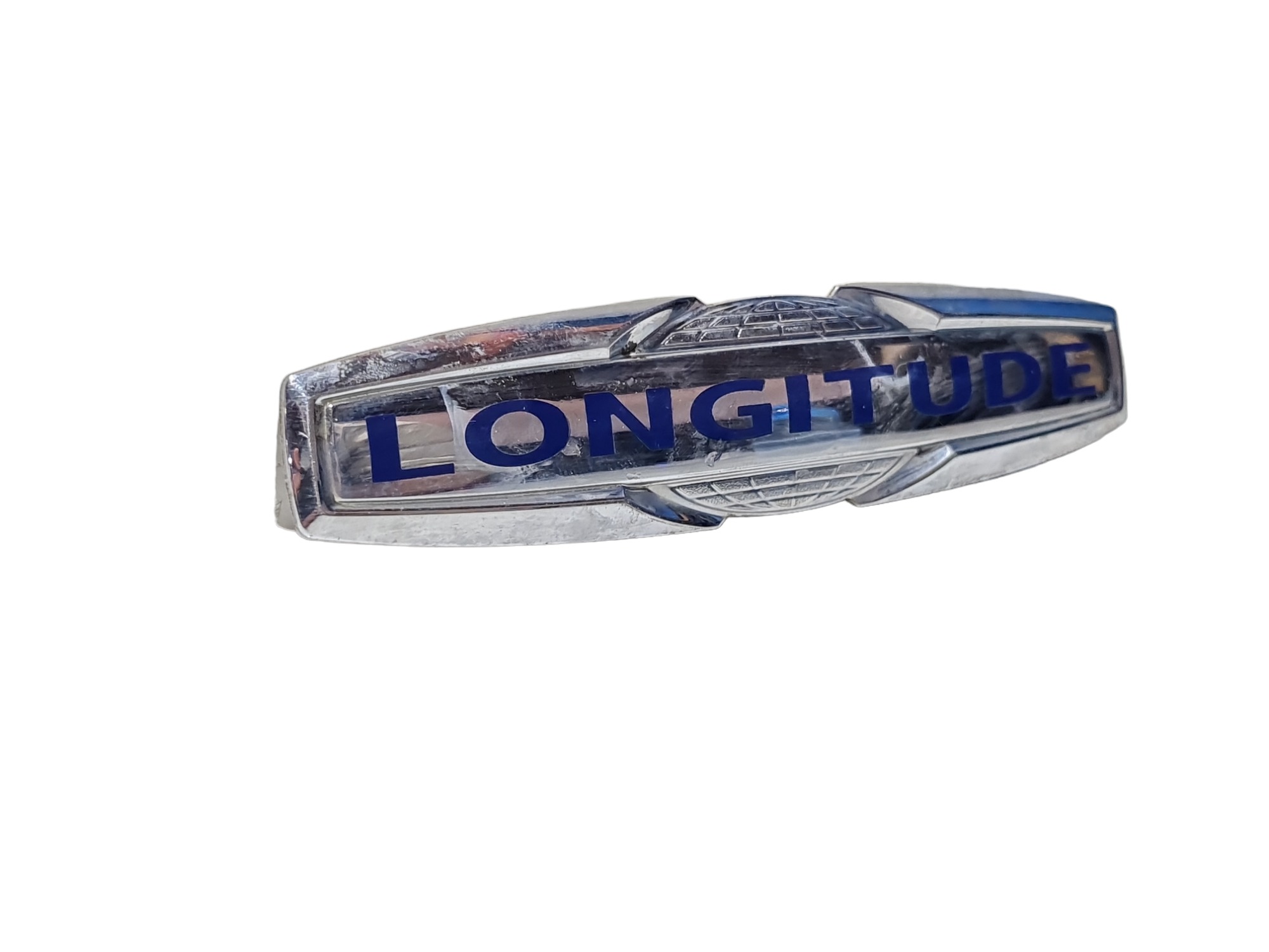 Emblema Longitude Jeep Compass Renegade Commander Prata 4