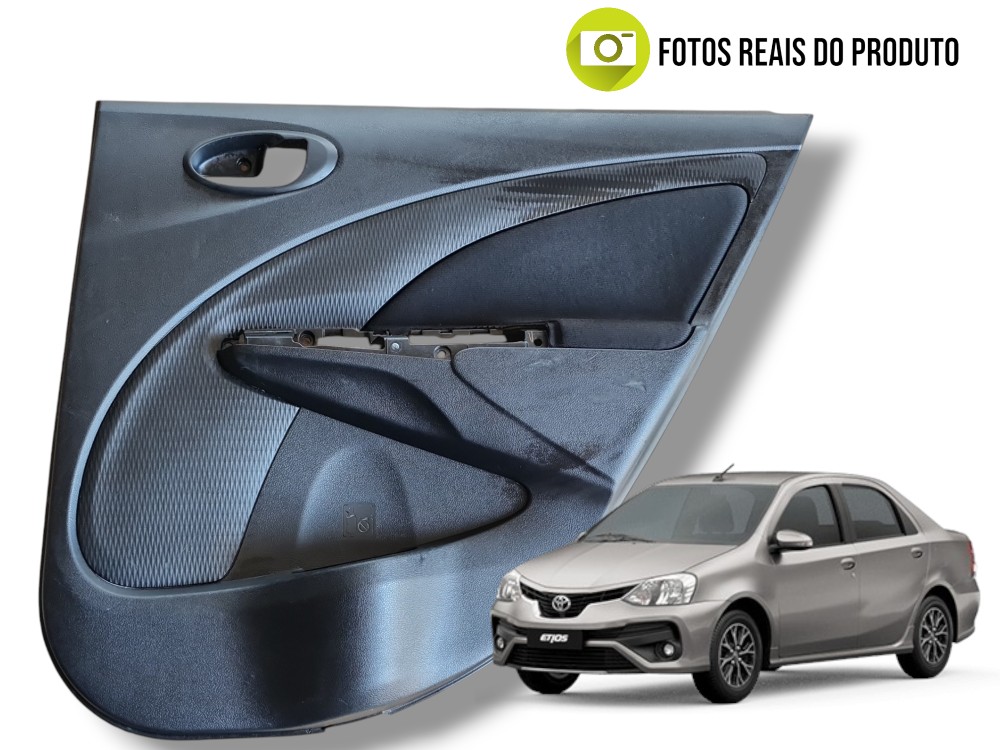 Forro Porta Traseira Direita Toyota Etios Sedan 2018 1