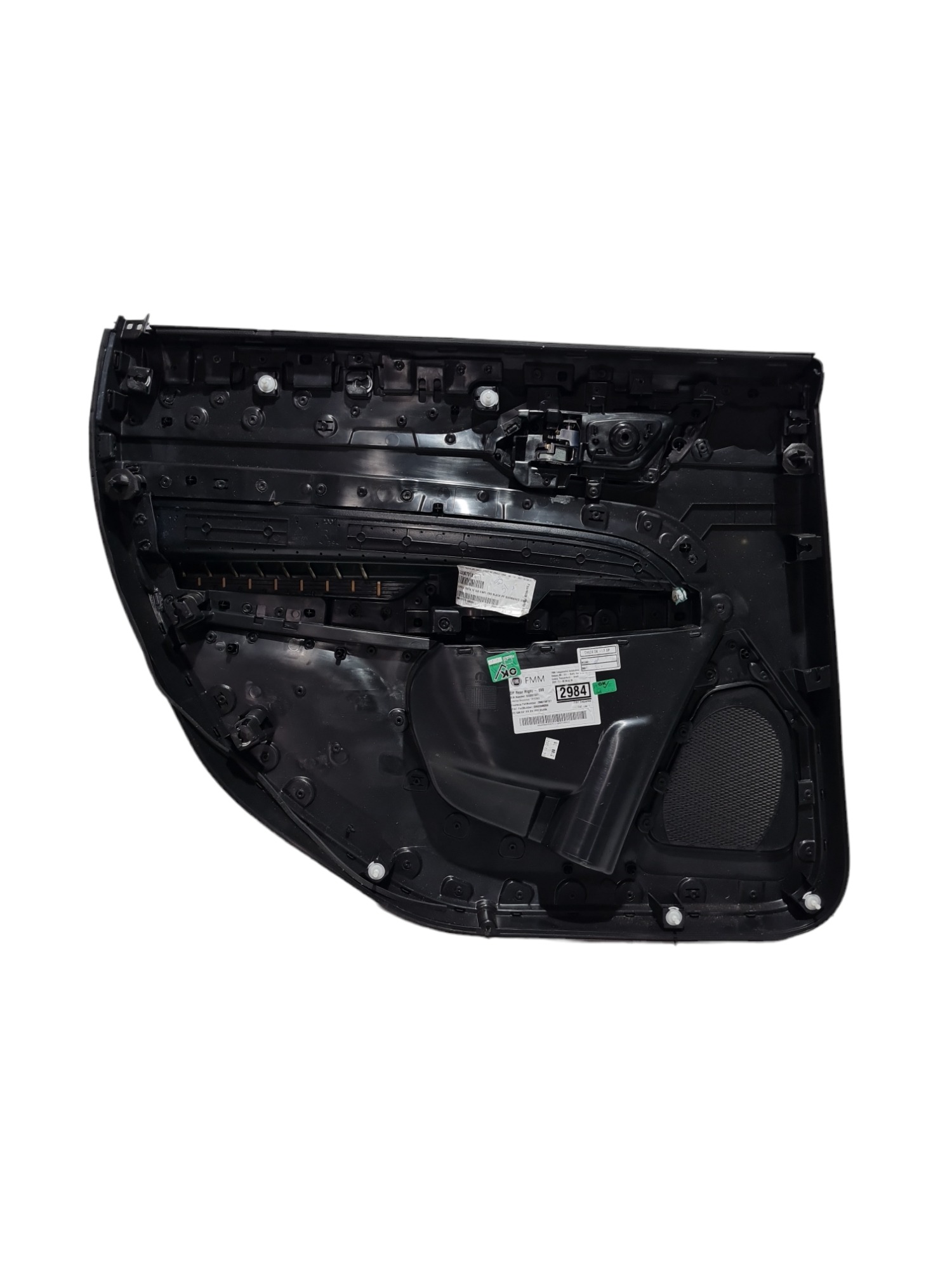Forro De Porta Traseiro Direito Jeep Commander 2022  Preto 5