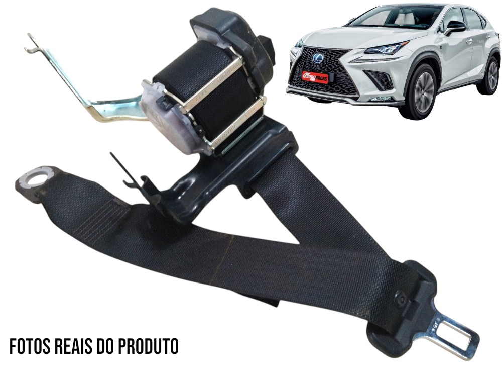 Cinto de Segurança Traseiro Esq I/LEXUS NX300H LUXURY 2019 1