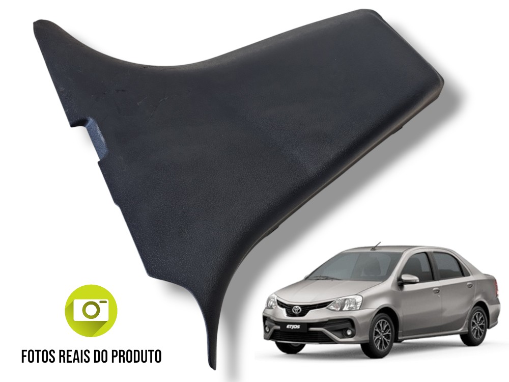 Acabamento Coluna Central Esquerdo Toyota Etios 2016 A 2019 1