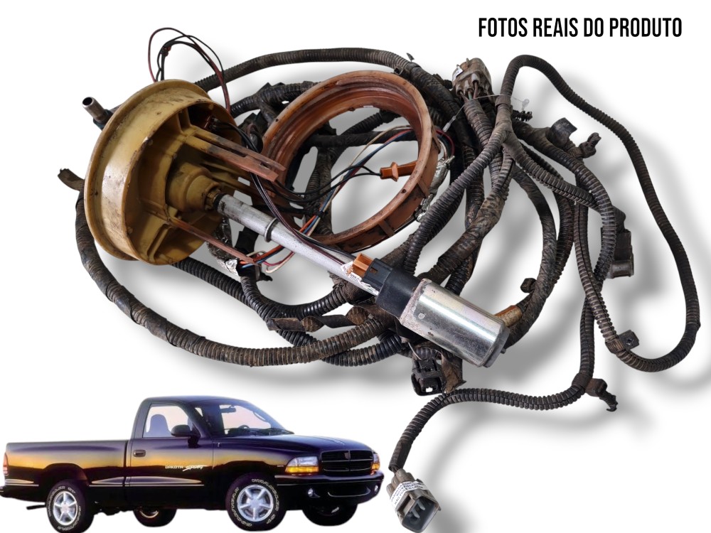 Chicote E Bomb Combustivel Dodge Dakota 1999 2.5 1