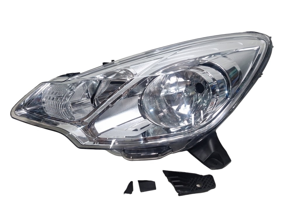 Farol lado Esquerdo Citroen C3 ano 2013 a 2020 com detalhe