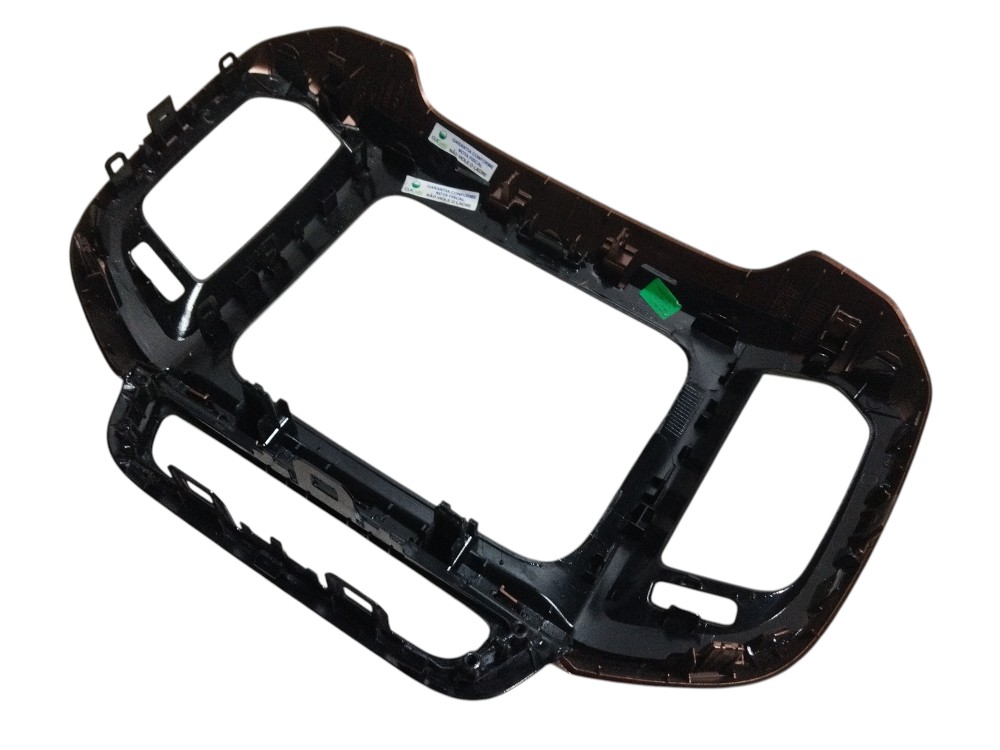 Moldura Central Multimídia Fiat Toro 2019 Original Marrom Marrom 4