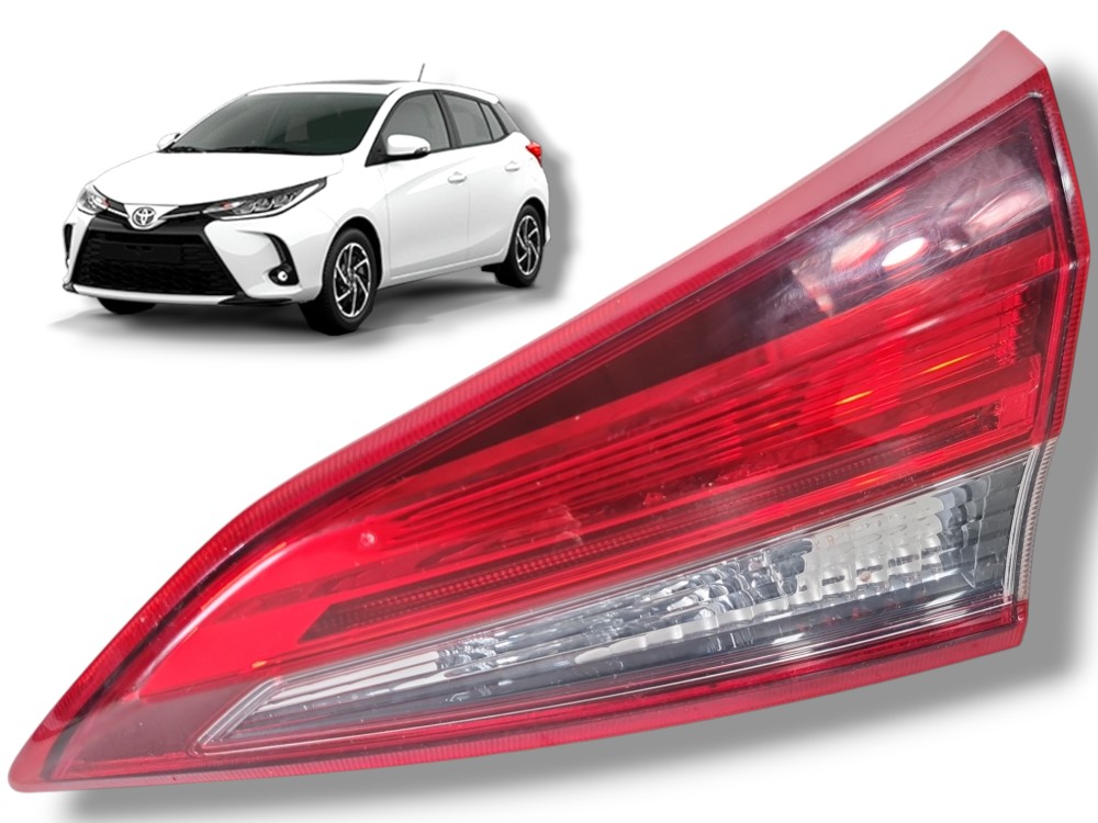 Lanterna Tampa Traseira Direito Toyota Yaris Hatch 2024 2025 Direito/passageiro