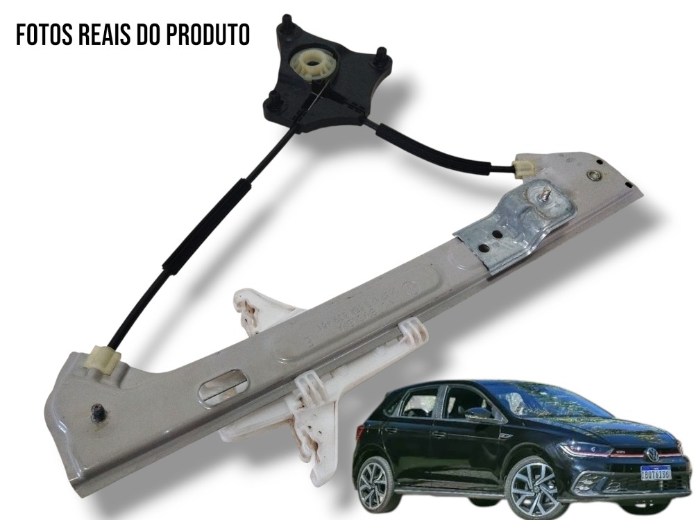 Máquina Acionamento Vidro Traseiro Esquerdo Vw/polo 2024 1