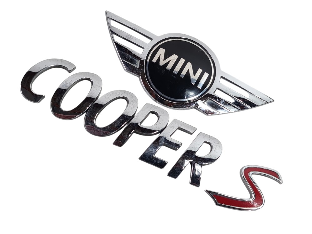 Letreiro Porta Malas Mini Cooper S 2012 2013 Original 4
