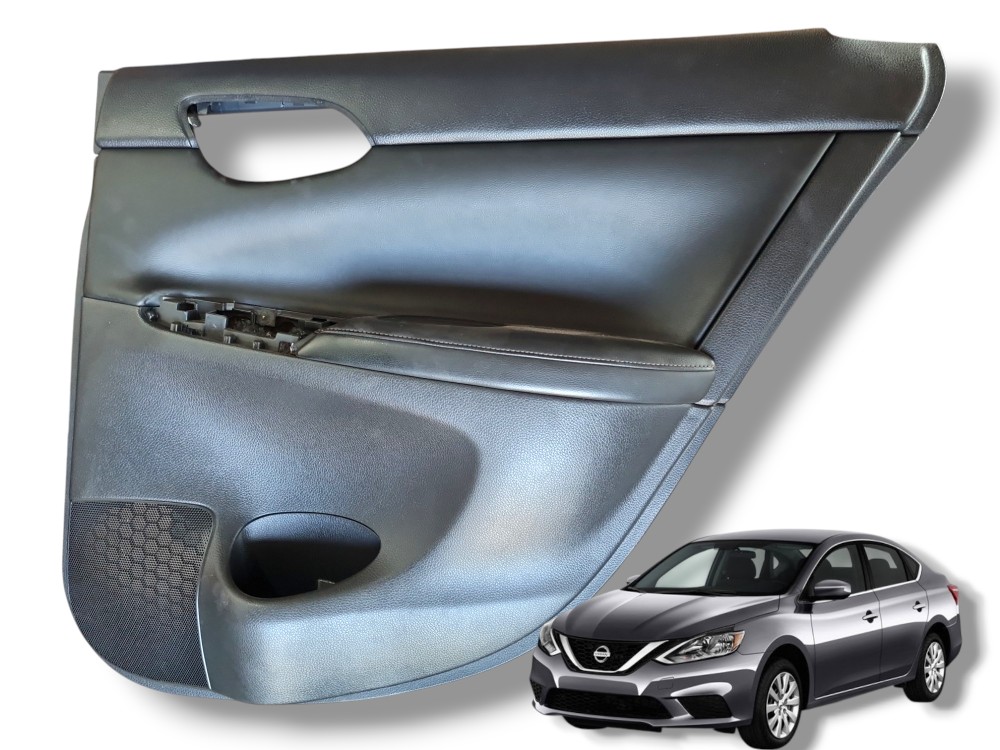 Forro Porta Traseiro Direito Nissan Sentra 2014 2015 2016 1