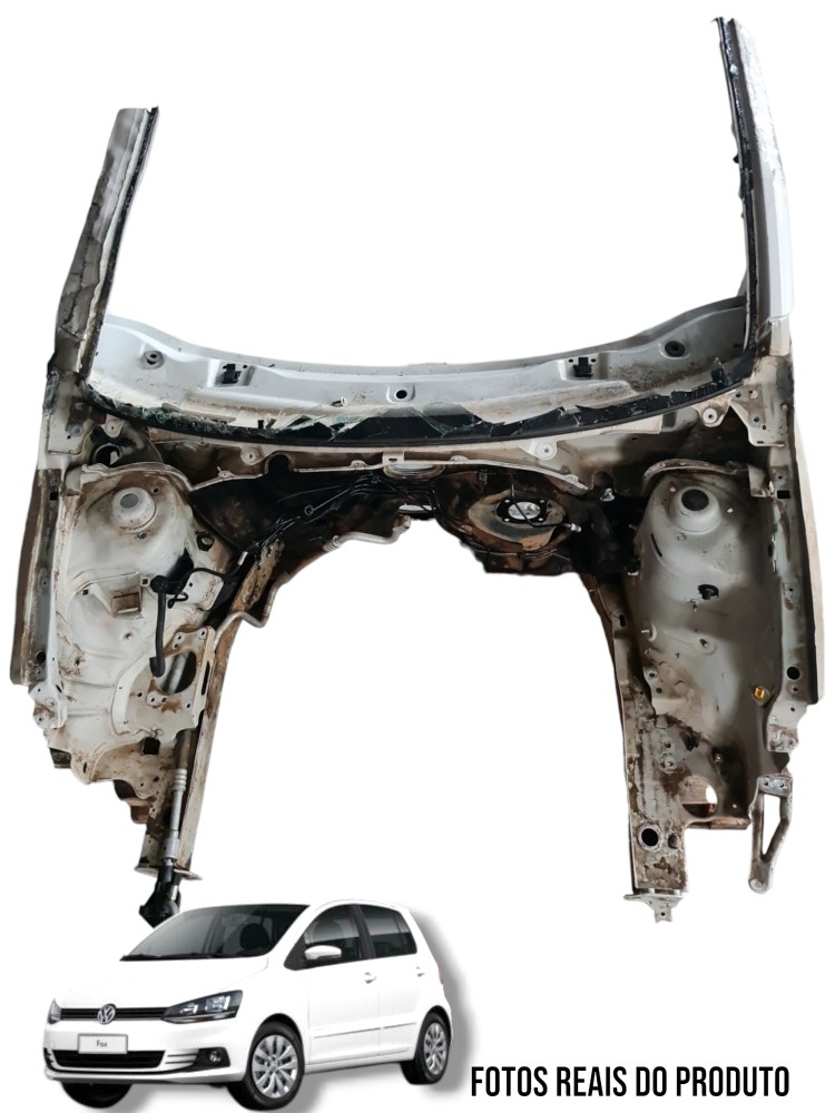 Corte Lataria Dianteira Longarinas Vw Fox Crossfox 2016 1