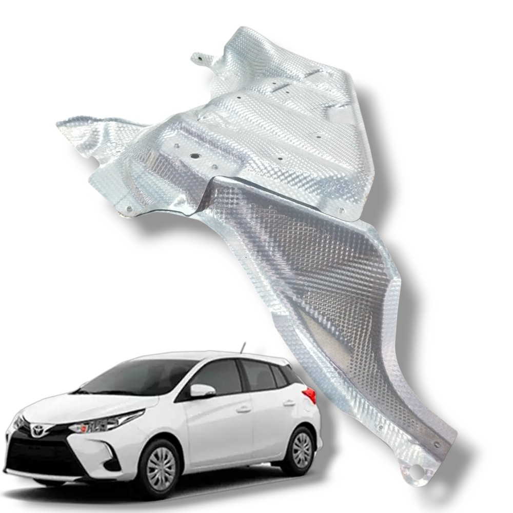 Defletor Protetor Escapamento Toyota Yaris 2023 Original 1