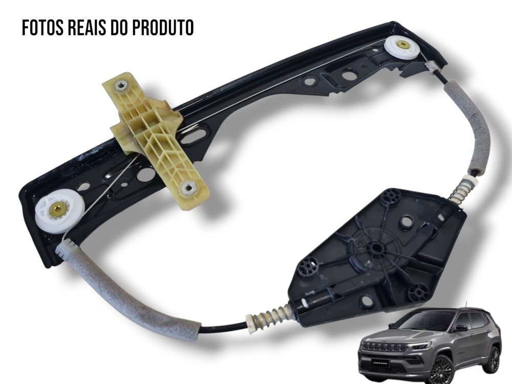 Máquina Vidro Traseiro Esquerdo Jeep Compass 2023 C47480101c