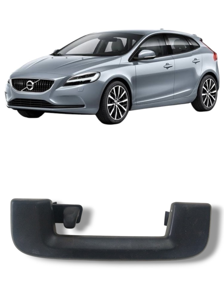 Puxador Teto Dianteiro Original Volvo V40 2017 31305679 Preto 1
