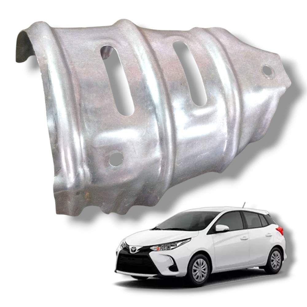 Defletor Protetor Corpo Catalisador Toyota Yaris Original 1