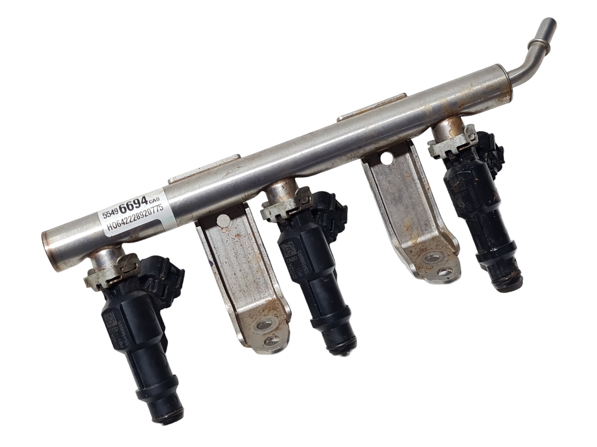 Flauta Bico Injetor Chevrolet Tracker/onix 2022 55496694 5