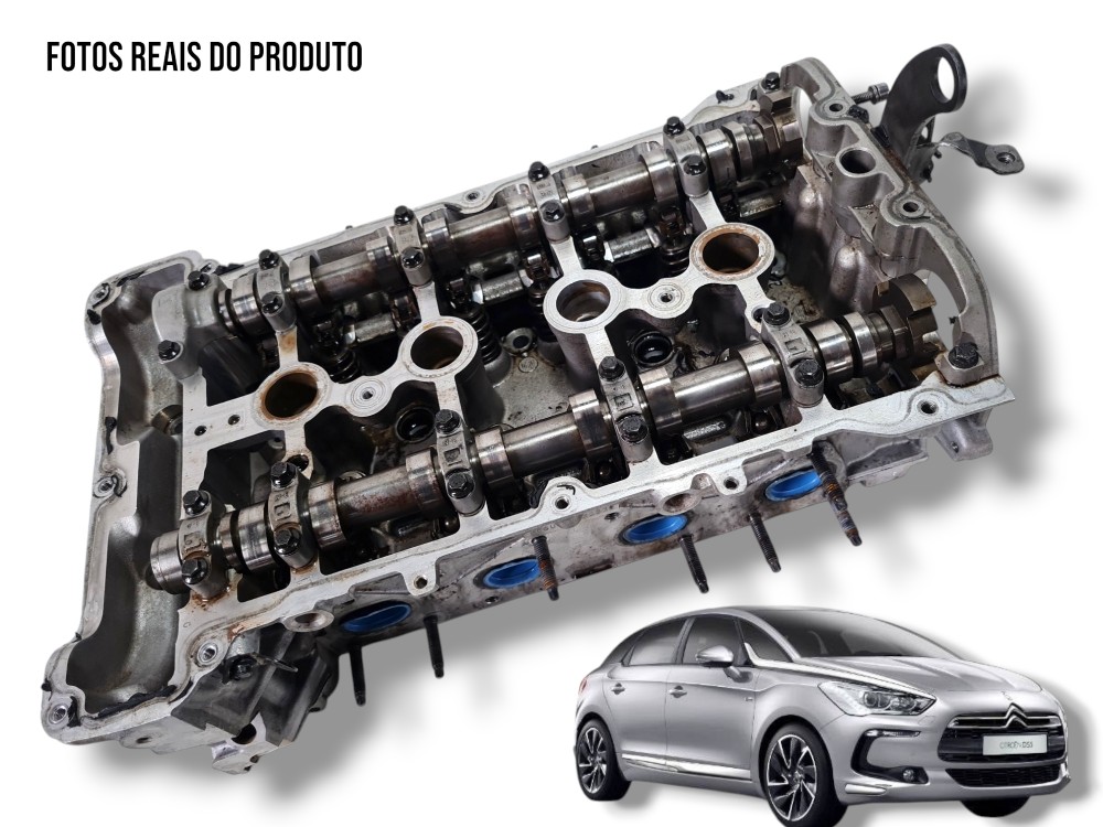 Cabeçote Citroën Ds5 2015 Thp 1.6 16v Original 1