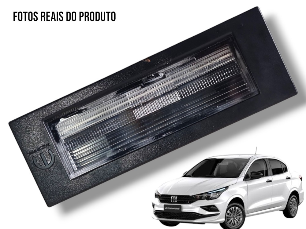 Luz Lanterna Placa Fiat Cronos Renegade 2020 A 2023 1