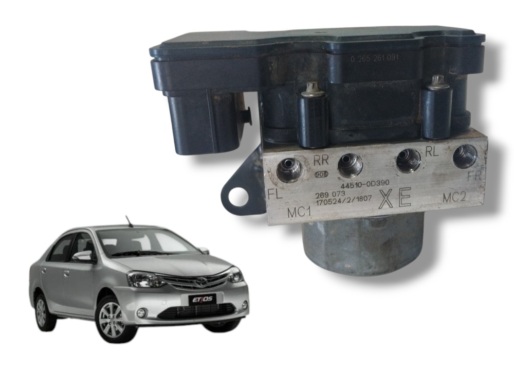 Módulo ABS Toyota Etios 2018 original 445100d390 1