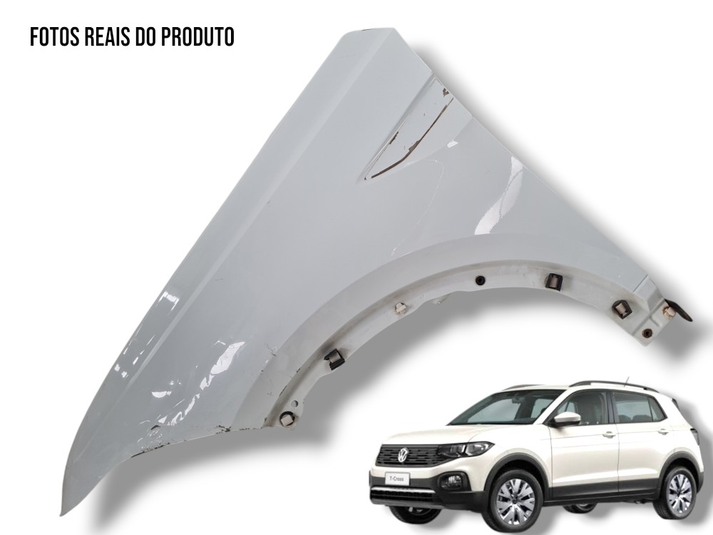 Paralama Dianteiro Esquerdo Vw Tcross 2021 Original Detalhe 1