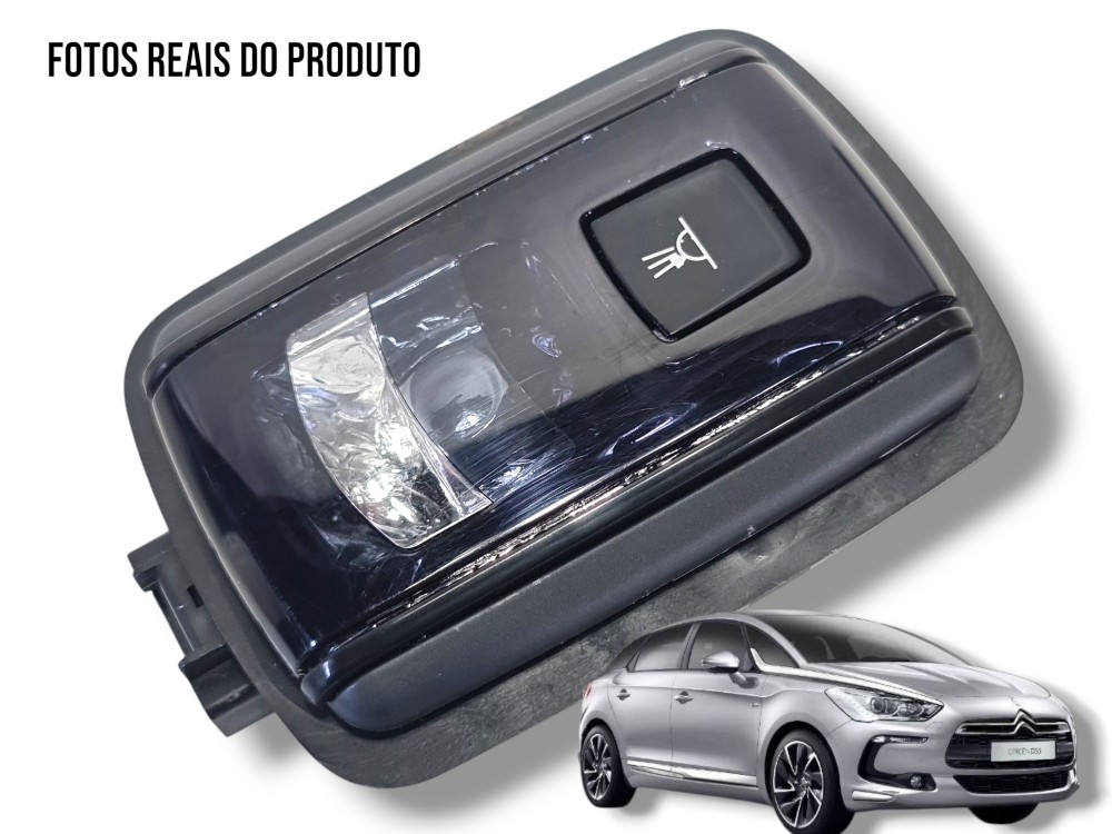 Luz De Teto Cortesia S Cromo Citroën Ds5 2015 Original 1