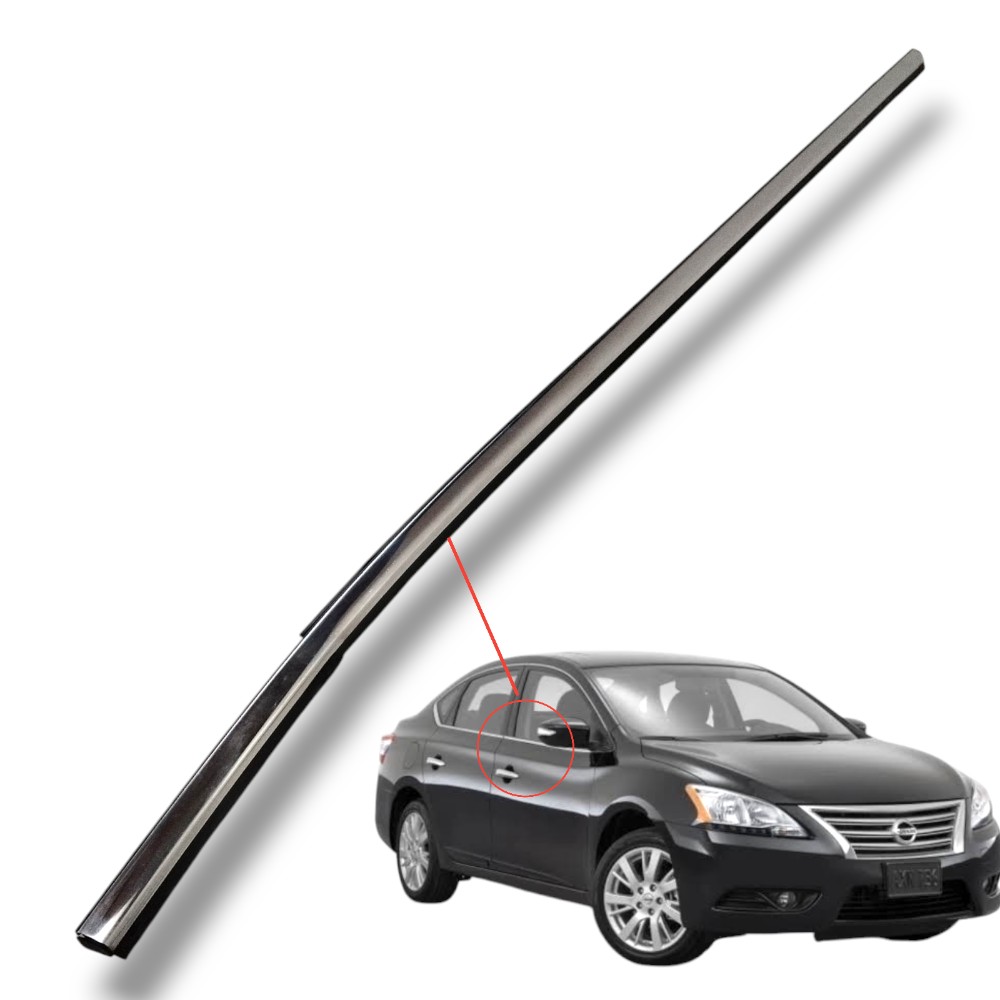 Pestana Ext Porta Dianteira Nissan Sentra 2016 Original 1