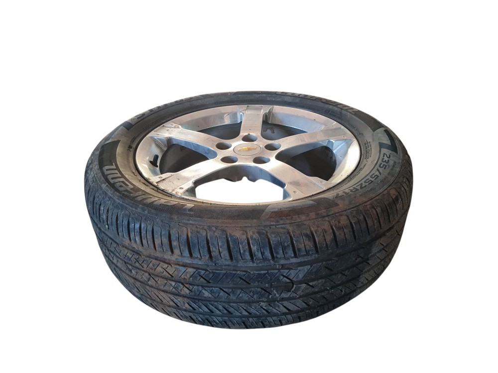 Roda Com Pneu Liga Leve 17 Chevrolet Captiva Sport Ano 2009 Prata 6