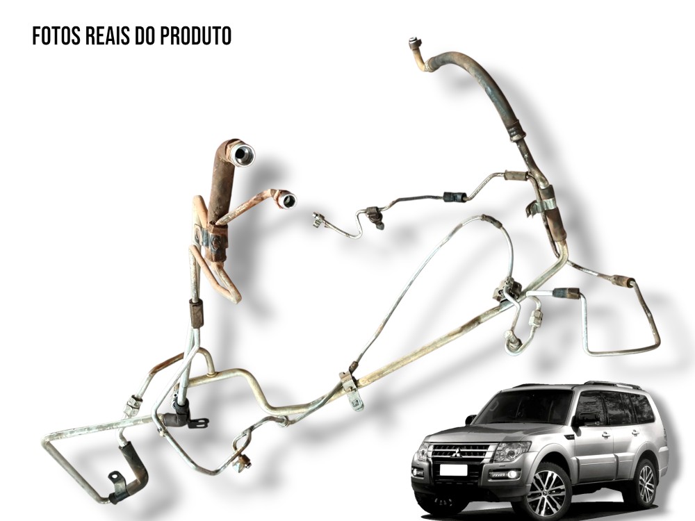 Conjunto De Mangueiras Ar Condicionado Pajero Full 2008 2017 1
