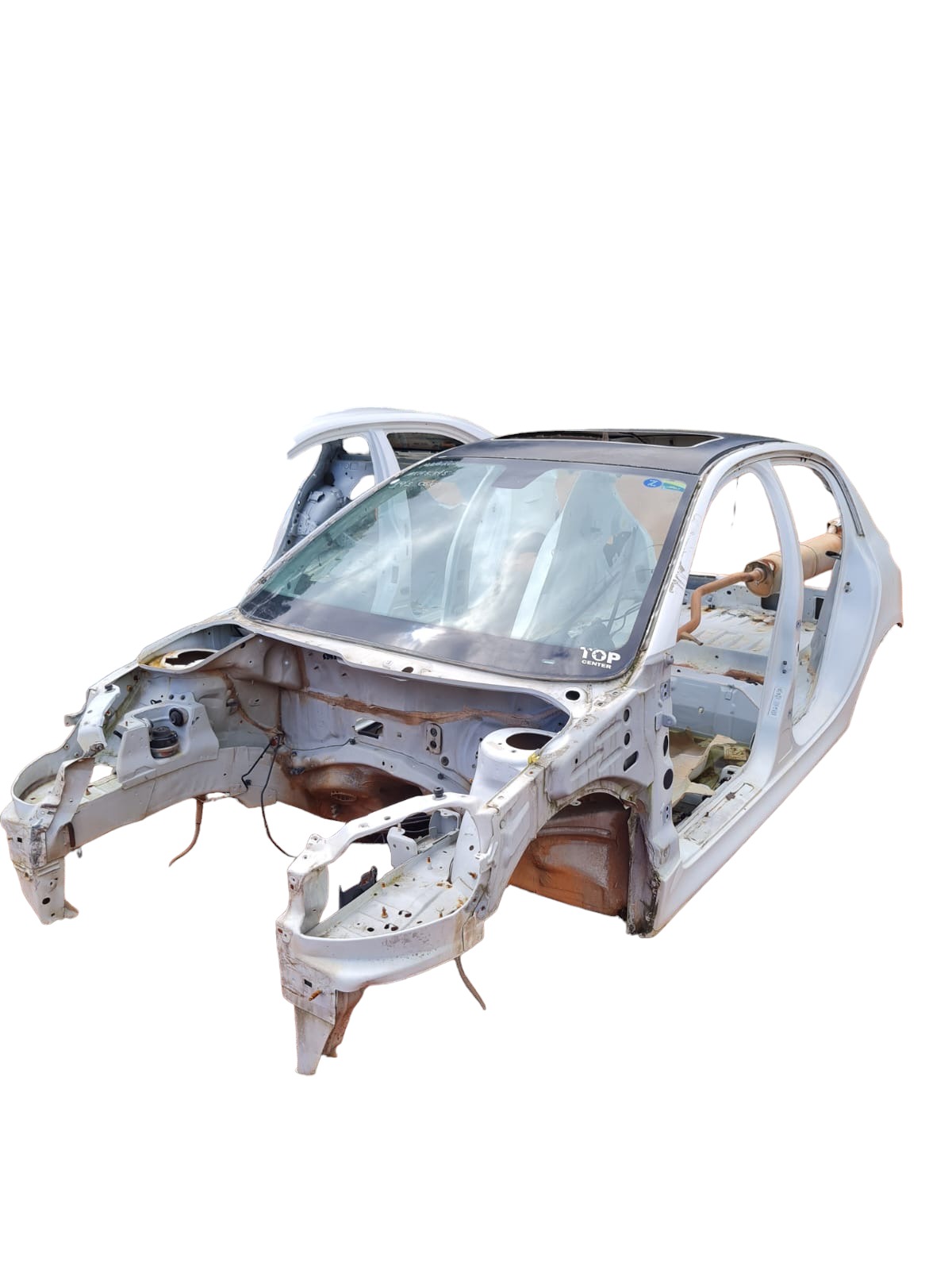 Lataria Corte Lata E Peugeot 207 Hatch 2012/2013 A Escolher Branco 1