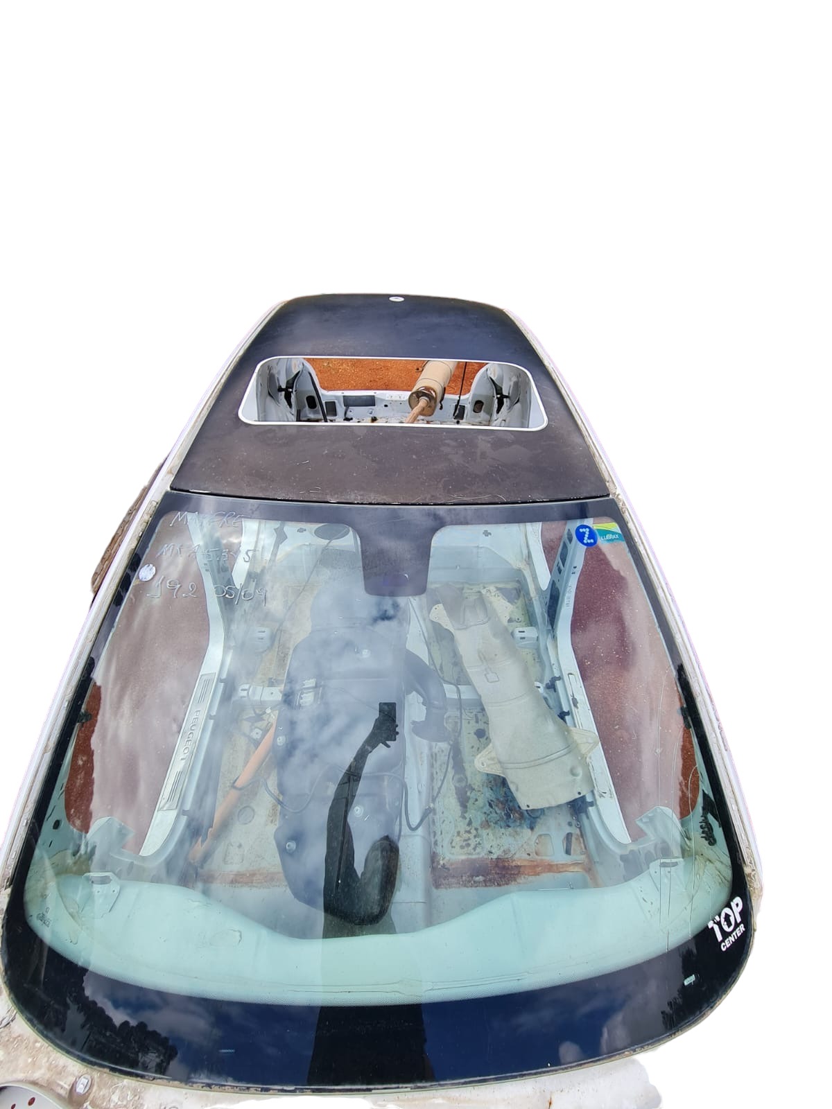 Lataria Corte Lata E Peugeot 207 Hatch 2012/2013 A Escolher Branco 4