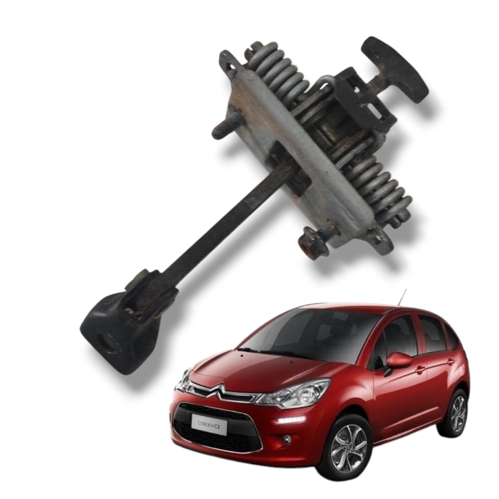 Limitador Porta Dianteira Esquerda Citroën C3 2017 Original 1
