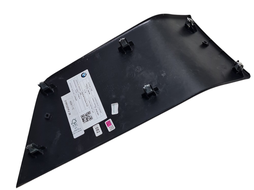 Acabamento Painel Central Tampa Madeira Bmw I3 2022 Original 3