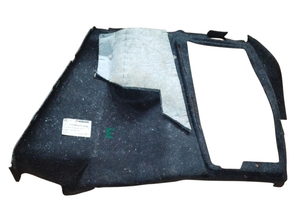 Moldura Lateral Esquerdo Tampa Traseira Mercedes C 230 2002 6