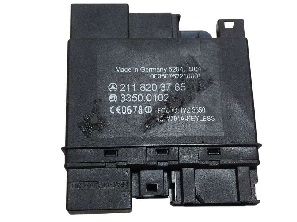 Módulo Keyless Porta Traseira Esquerda Mercedes Cls 500 2005 2