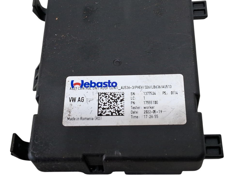 Modulo de Controle do Teto Solar Para Audi E tron SPB 2022 6