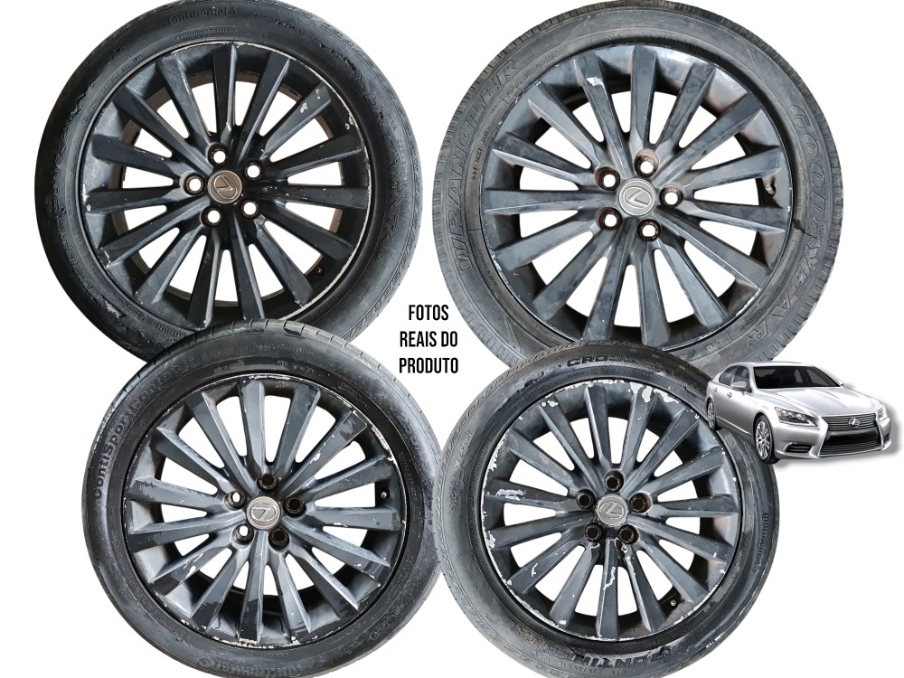 Jogo De Rodas 4x 235/55 R19 Aro 19 Lexus Ls 460l 2013