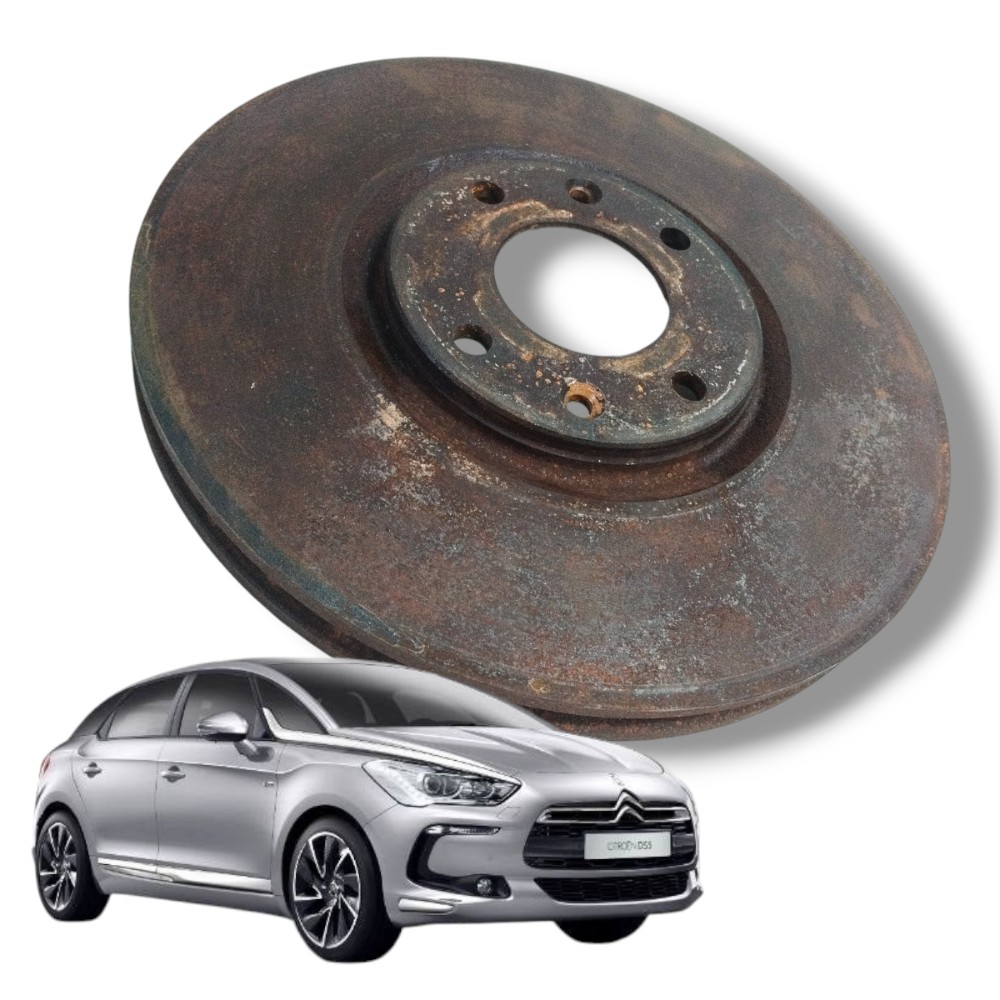 Disco de freio dianteiro citroën DS5 2015 original