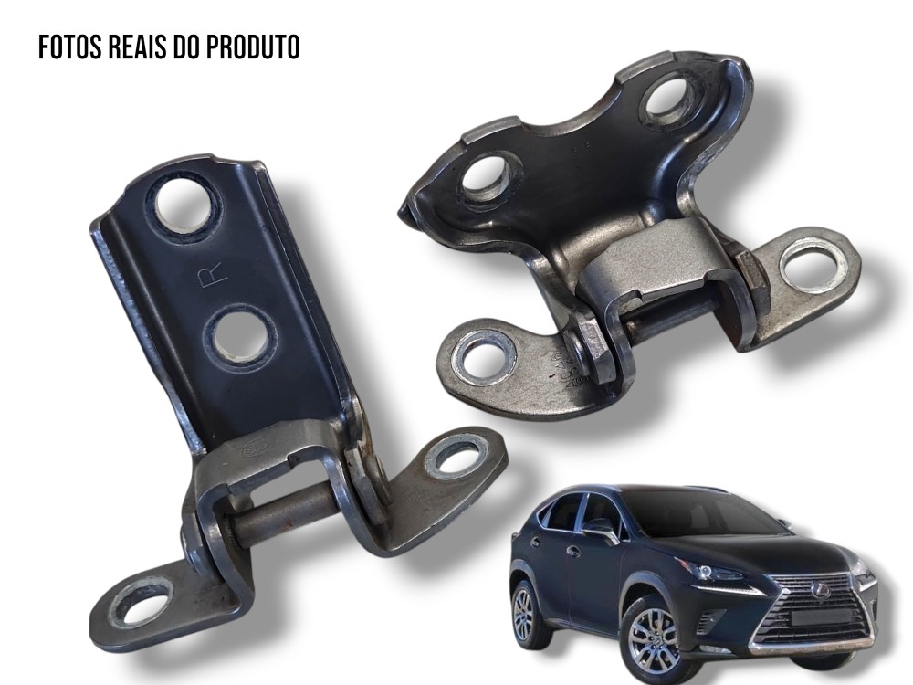 Par Dobradiças Porta Traseira Direita Lexus Nx 300h 2019 1