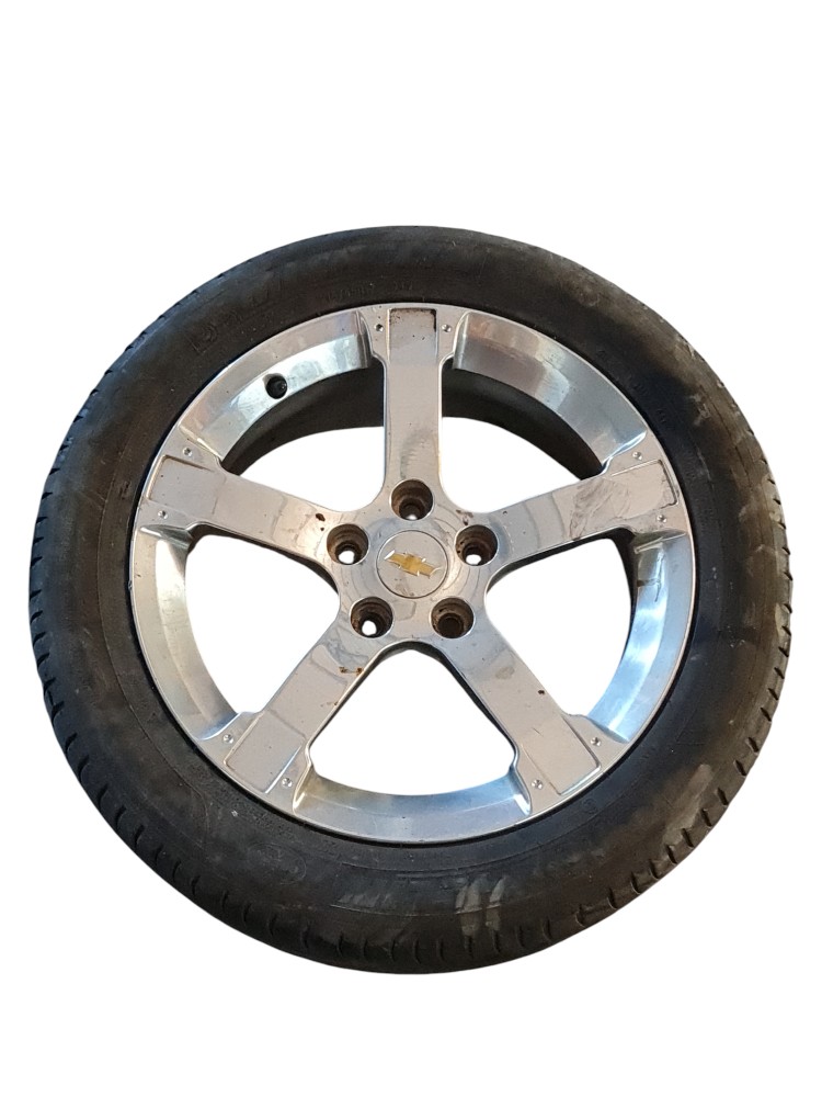 Roda Com Pneu Liga Leve 17 Chevrolet Captiva Sport Ano 2009 Prata