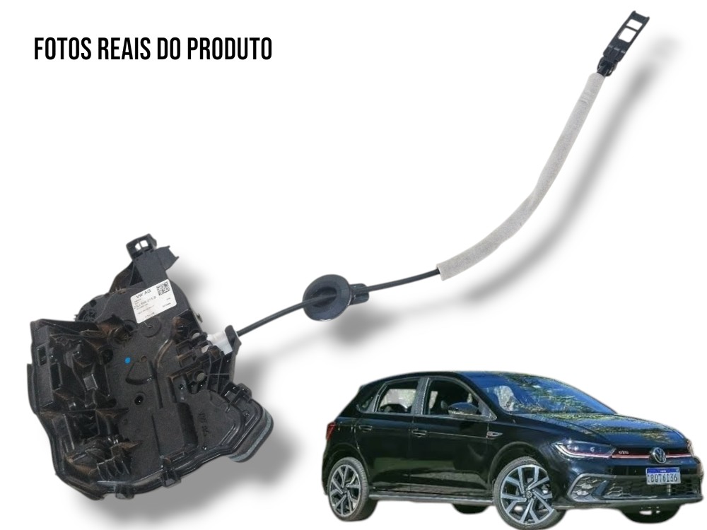 Fechadura Porta Traseira Esquerda Vw/polo 2024 2gj.839.015.b 1
