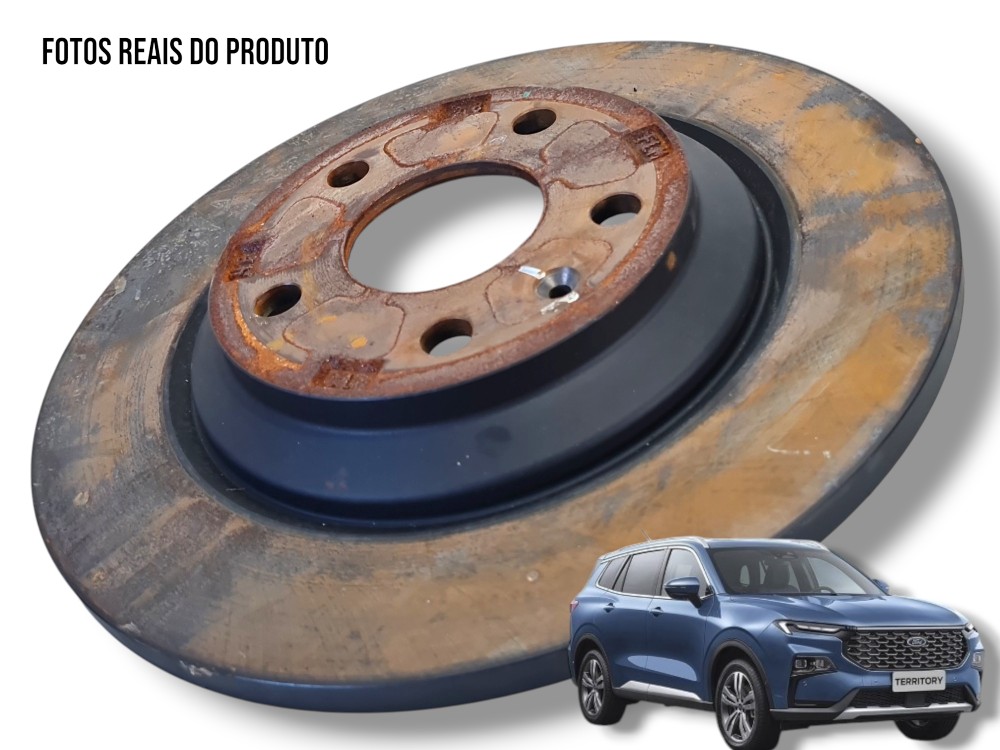 Disco de freio traseiro ORIGINAL Ford Territory 2025 0KM 1