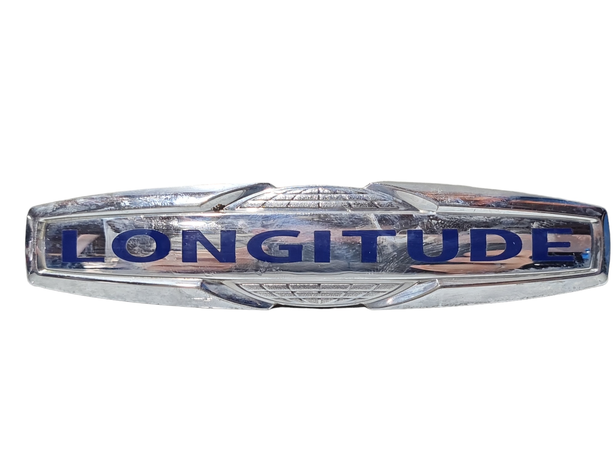 Emblema Longitude Jeep Compass Renegade Commander Prata 1