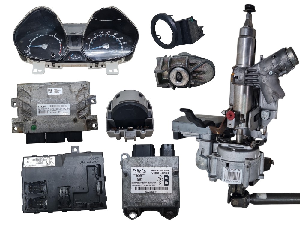 Kit Code Ford New Fiesta 1.5 Ano 2014 2015 Original