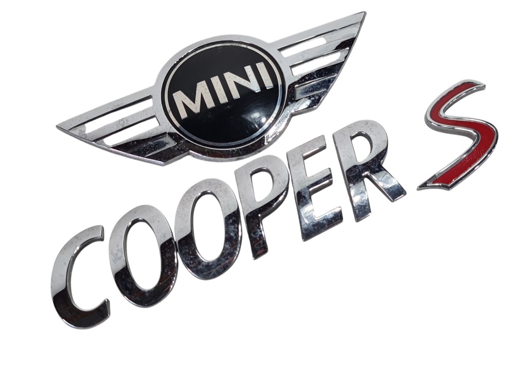 Letreiro Porta Malas Mini Cooper S 2012 2013 Original 2