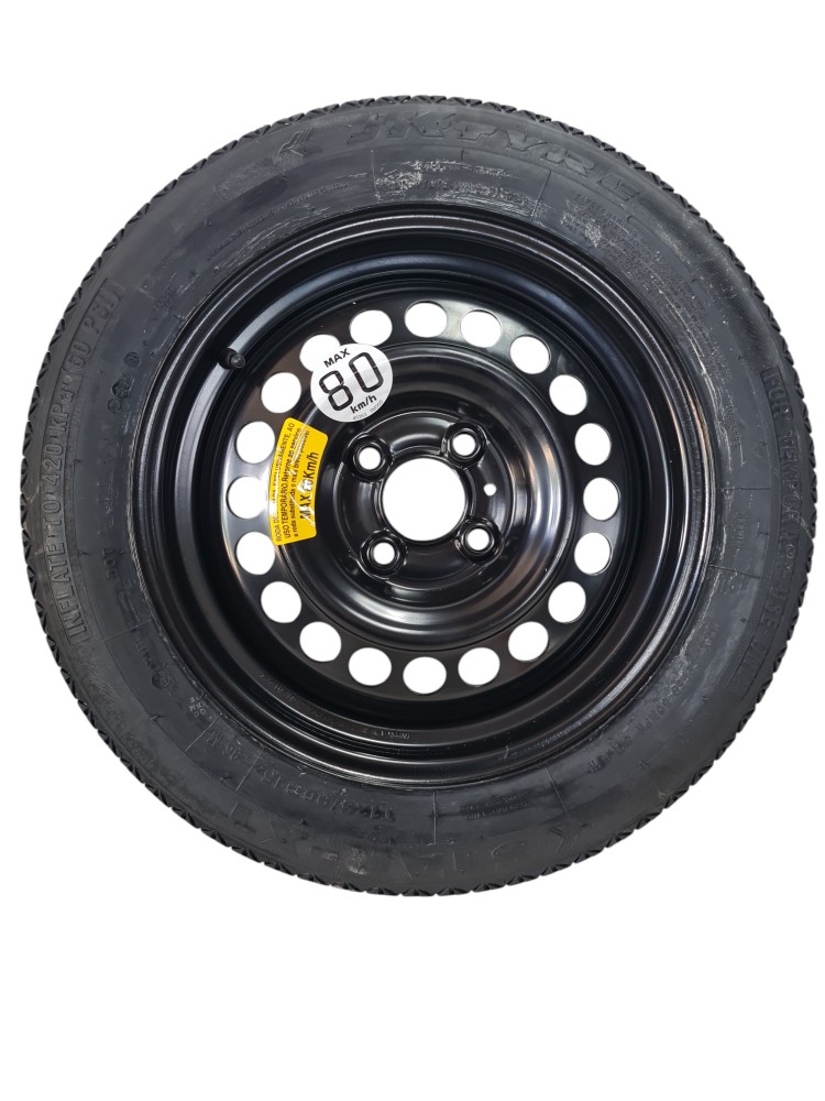 Estepe Fino Nissan Kicks 1.6 2024 T125/90d15 Aro 15 2