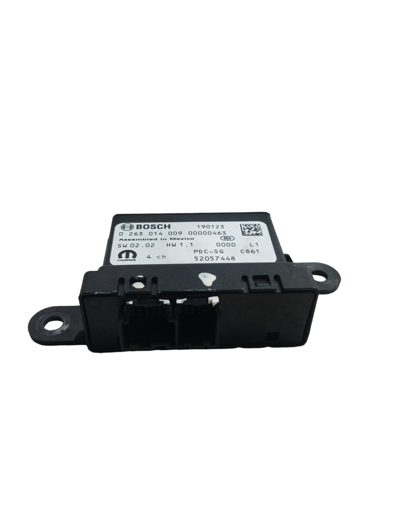Módulo Sensor De Estacionamento Fiat Toro Codigo 52057448 Preto 2
