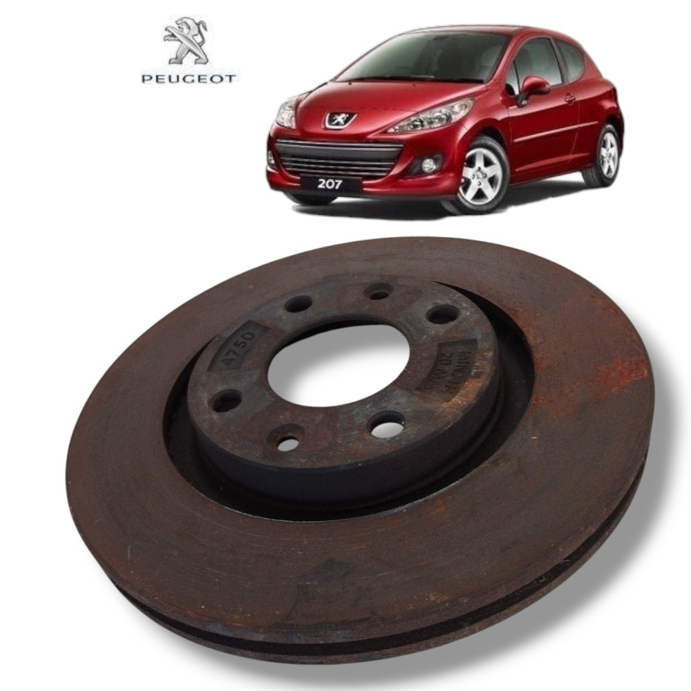 Disco freio Peugeot 207 Quiksilver original