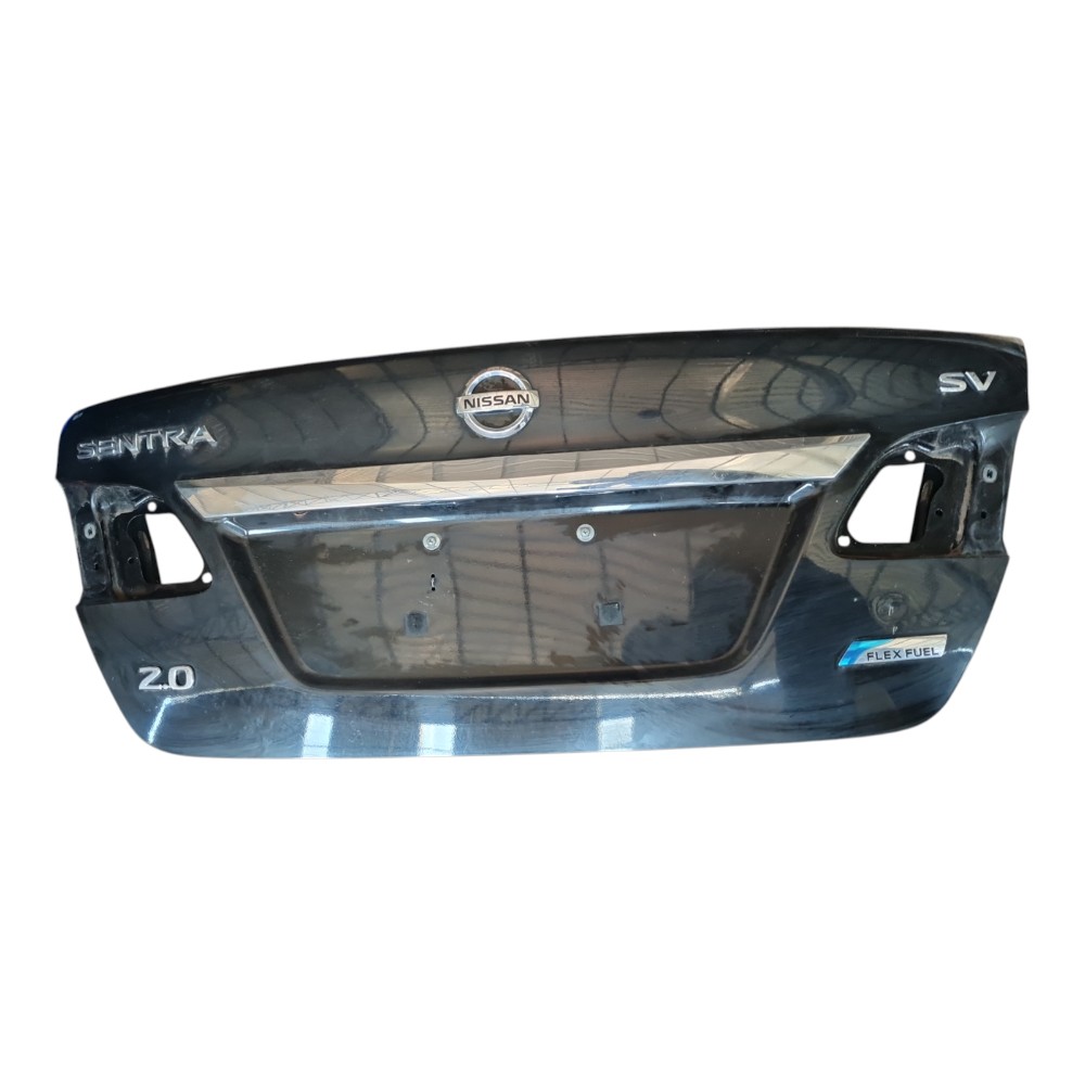 Tampa Traseira Porta Malas Nissan Sentra 2.0 2016 Original Preto 8