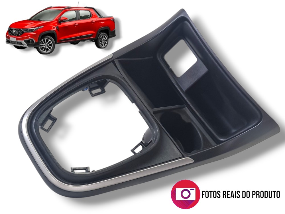 Moldura Alavanca Cambio Fiat Strada Volcano 2023 100266906 1