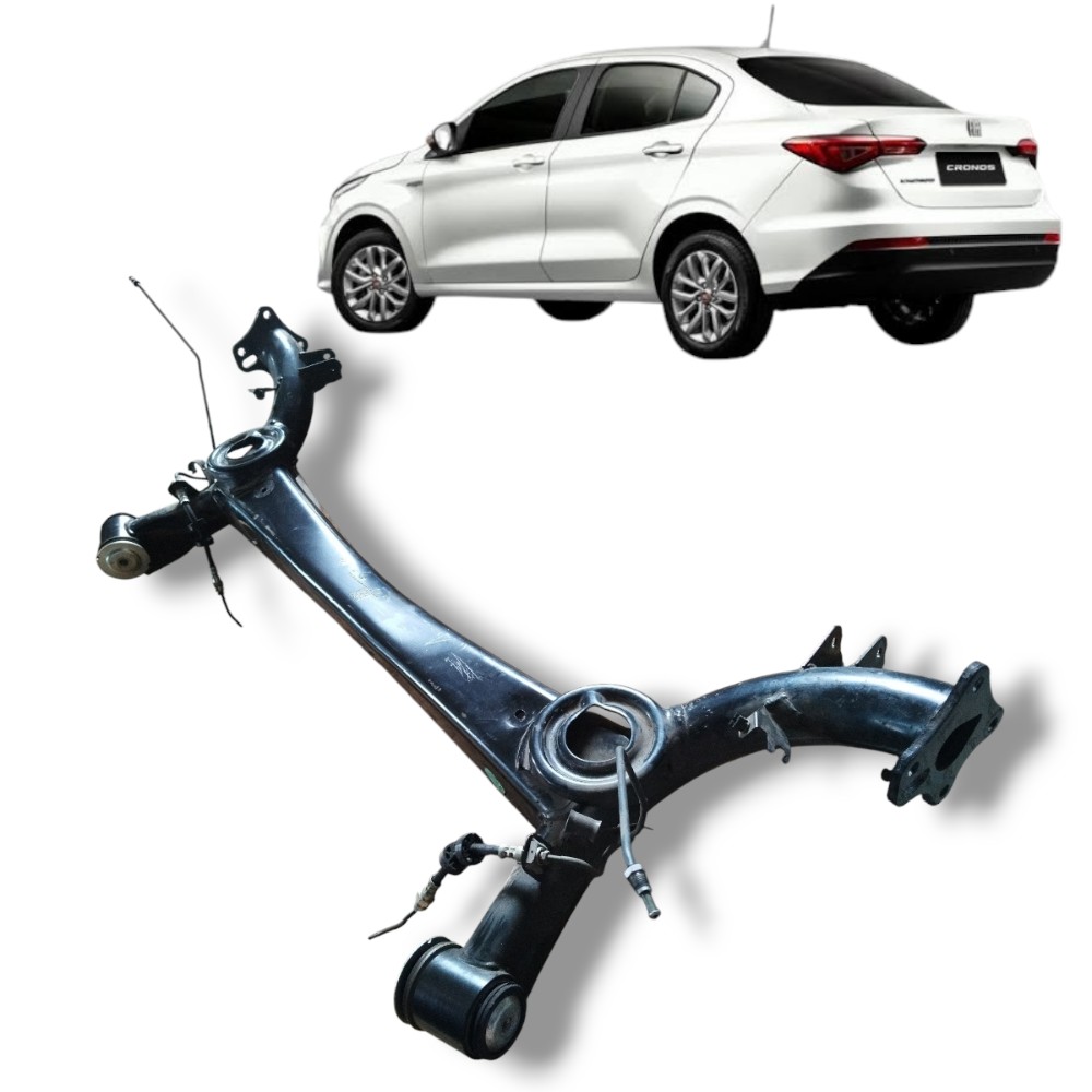 Quadro suspensão traseira Fiat Cronos 2023 original 1